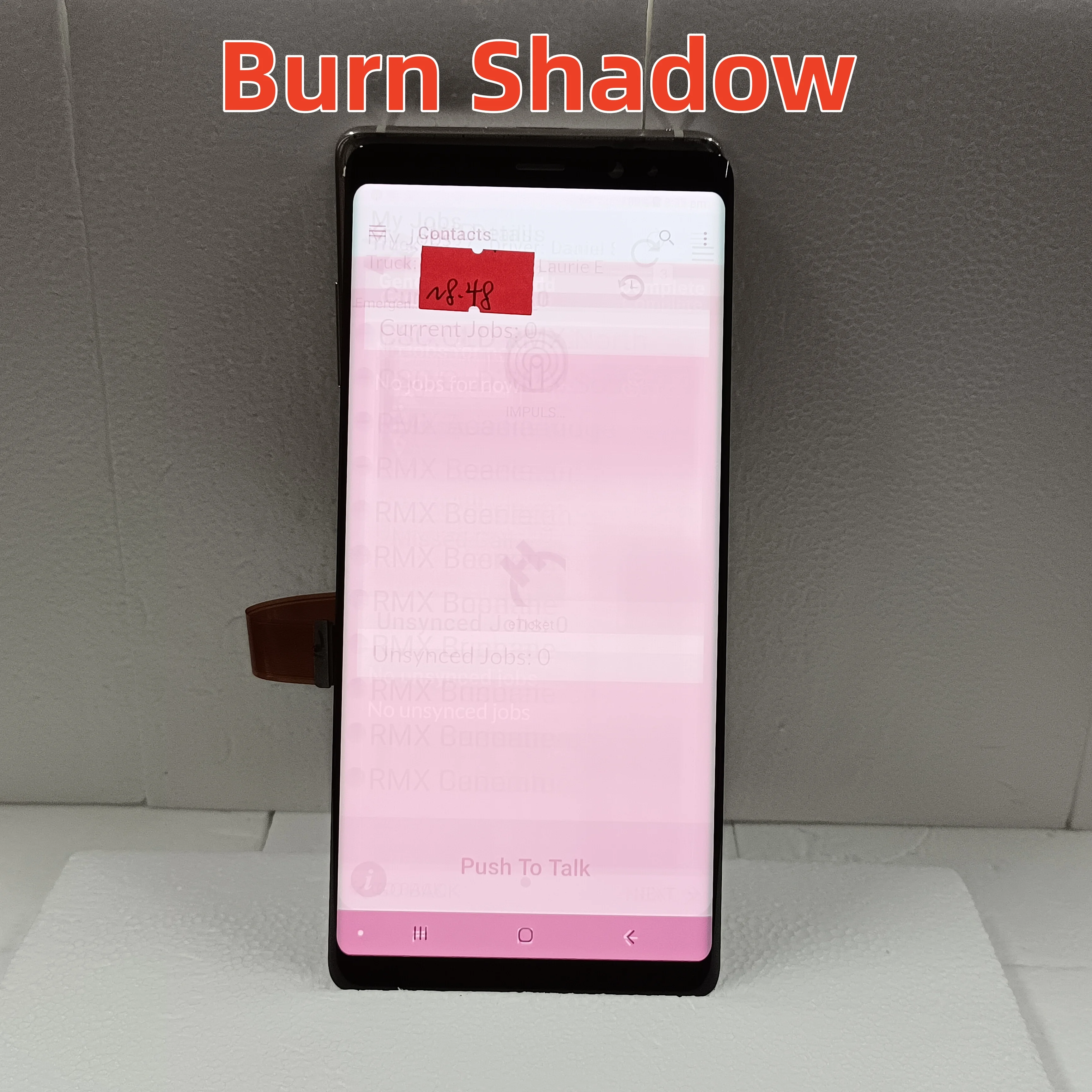 100% Test For Samsung Galaxy Note 8 LCD Display N9500 N950d N950f Lcd Touch Screen Digitizer Assembly Replacement,With Defect