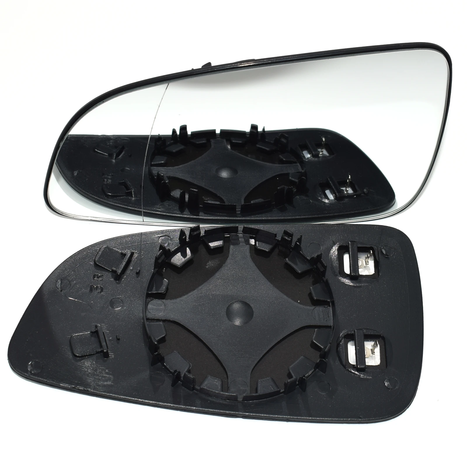 For Opel Astra H 2004 - 2009 Left Right Driver Passenger Side Wing Mirror Glass Heated Convex Lens Exterior Clip On Backplate