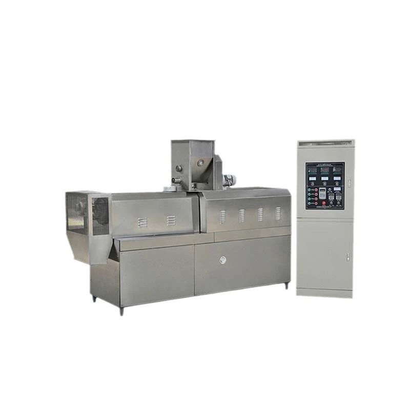 Large commercial macaroni processing equipment, full automatic production line for miter macaroni, single screw extruder