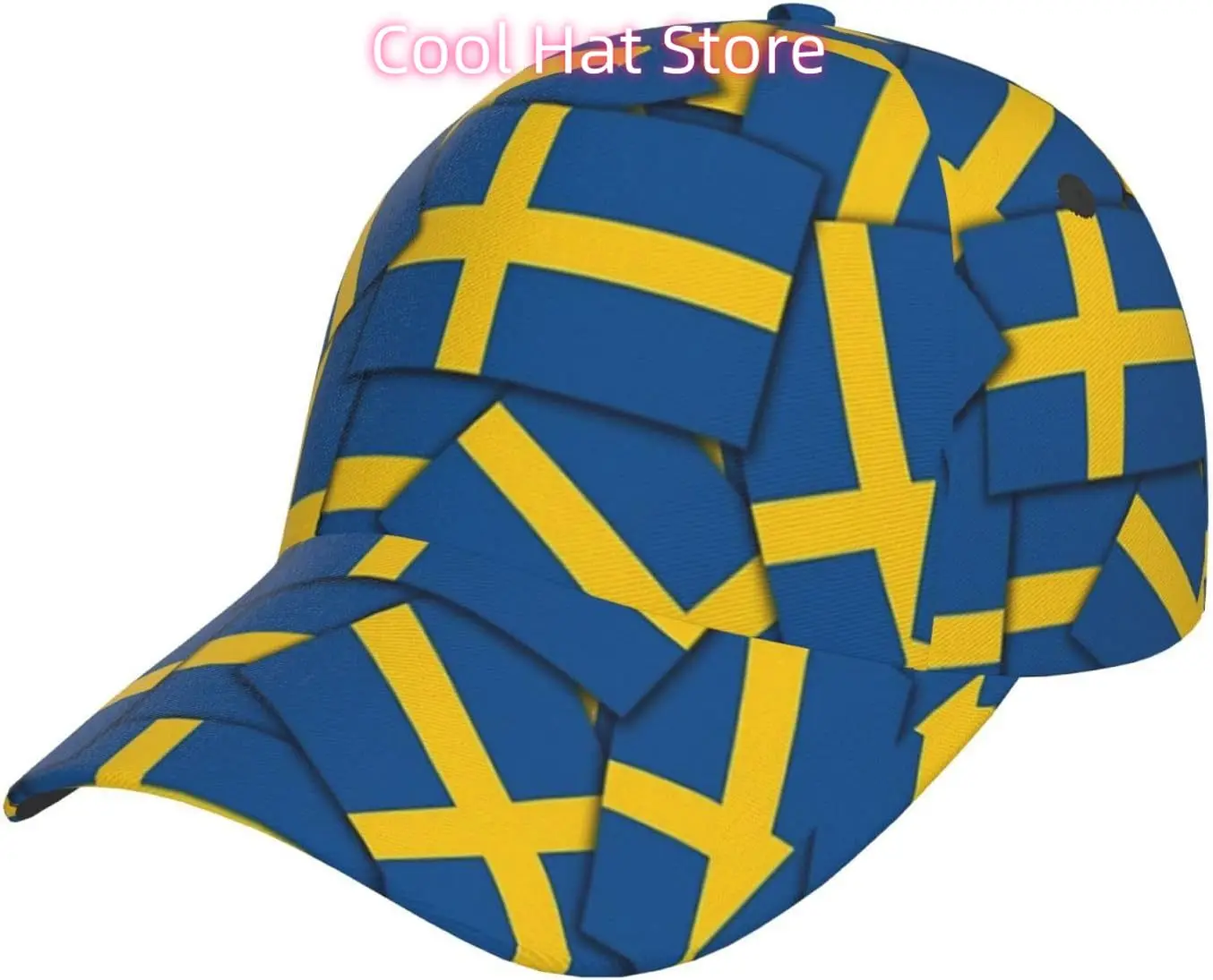 

Sweden Flag Baseball Cap Men Women Dad Hat Classic Adjustable Swedish Flag Baseball Golf Hat Unisex