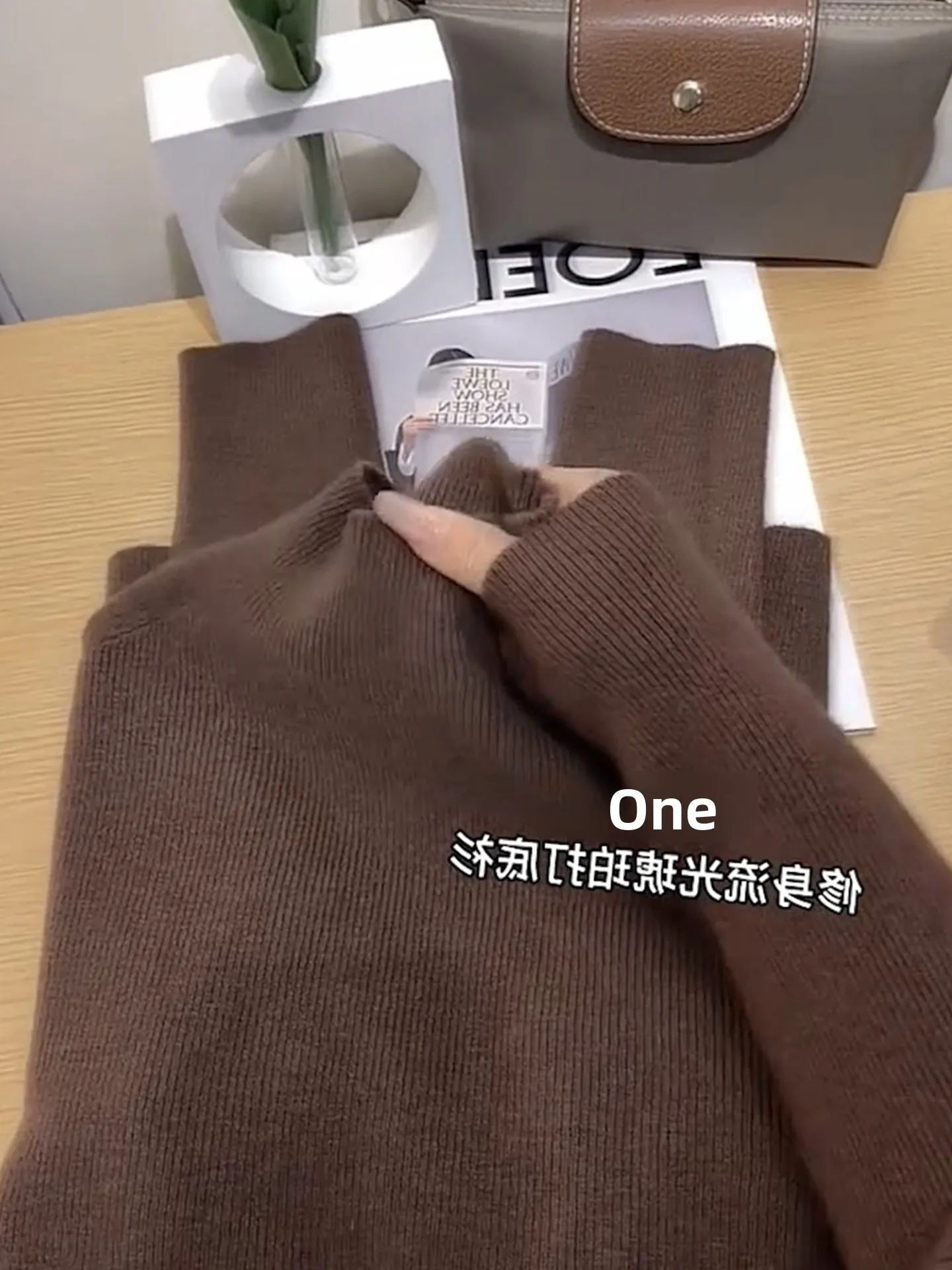 الرجعية محبوك طويل Sve لون نقي f عالية Ne المرأة ملابس داخلية أعلى Sli قاعدة طبقة irt الخريف الشتاء Faion #3