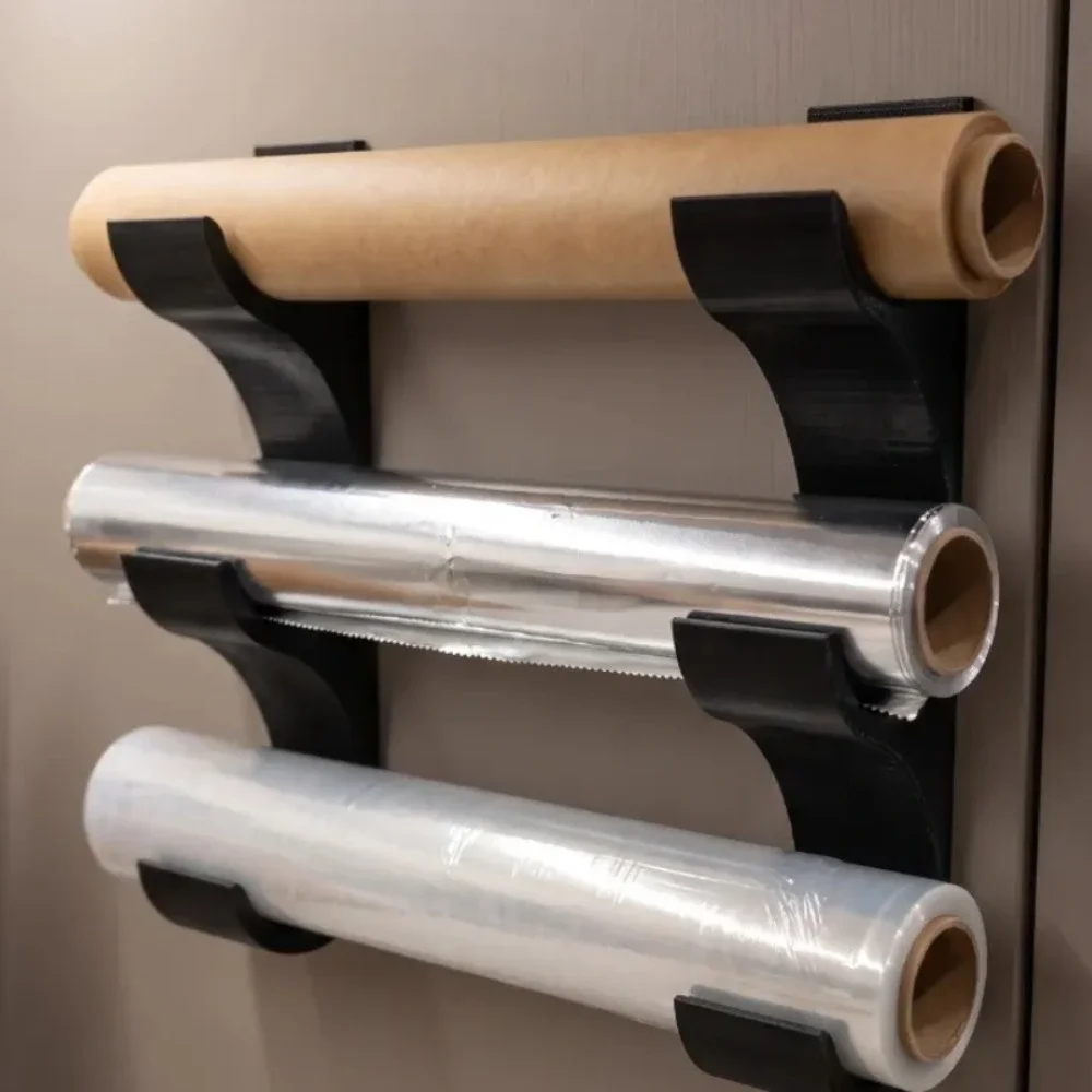 Penyangga pembungkus makanan d - Kitchen Baking Paper Holder ulasan dan harga