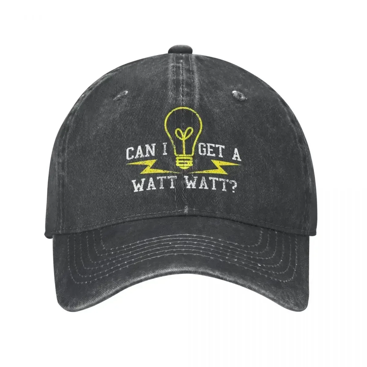 New Vintage Electrician Baseball Cap Men Women Distressed Denim Sun Cap Engineer Gift Outdoor Running Golf Caps Hat