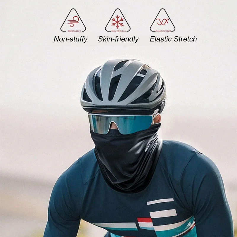 

Neck Cover For Motorcycle/Running/Hiking Breathable Cycling Face Mask With UV Protection, Moisture Wicking