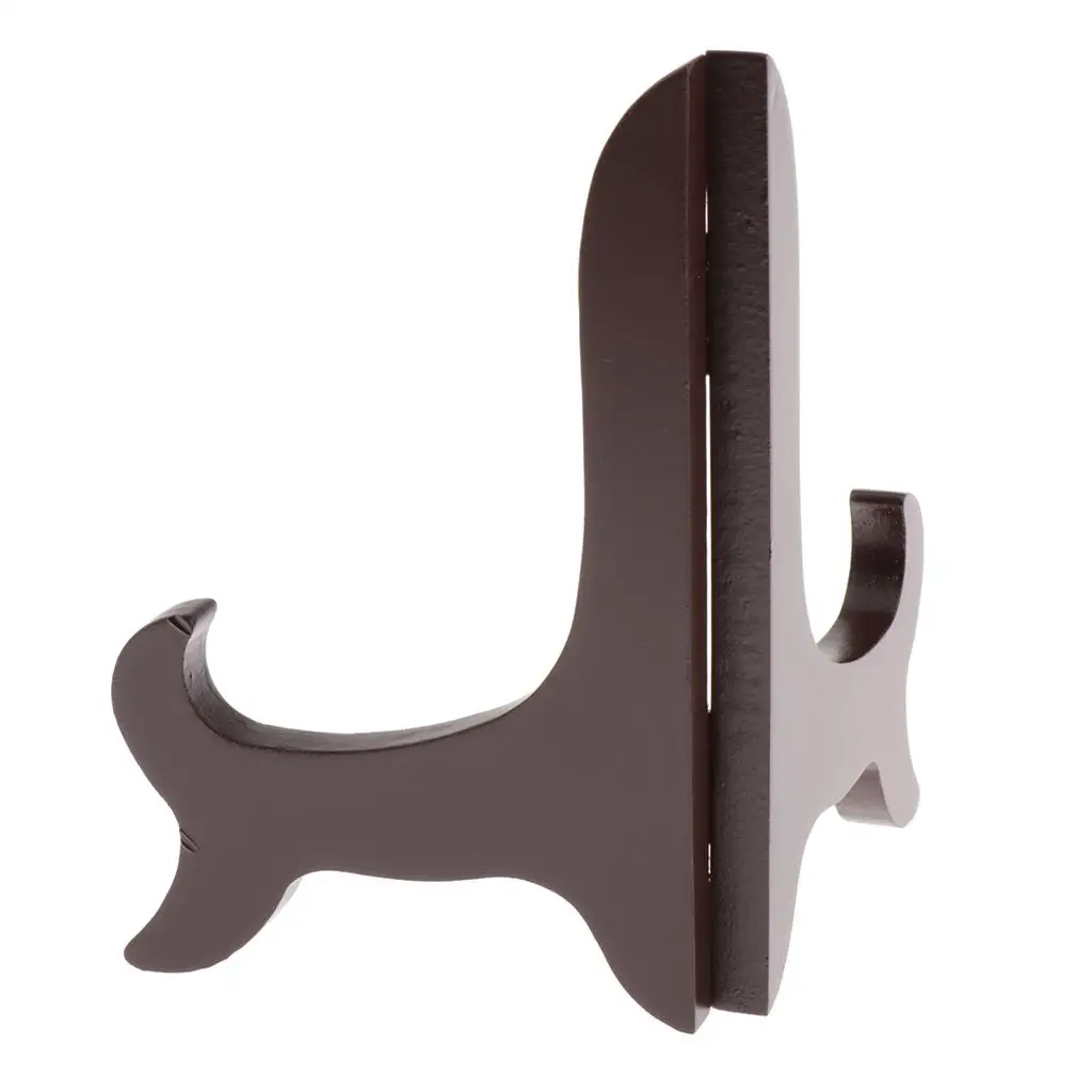 3-6pack Creative Hobbies Deluxe Wood Display Stand Plate Holder Easels 12.7cm
