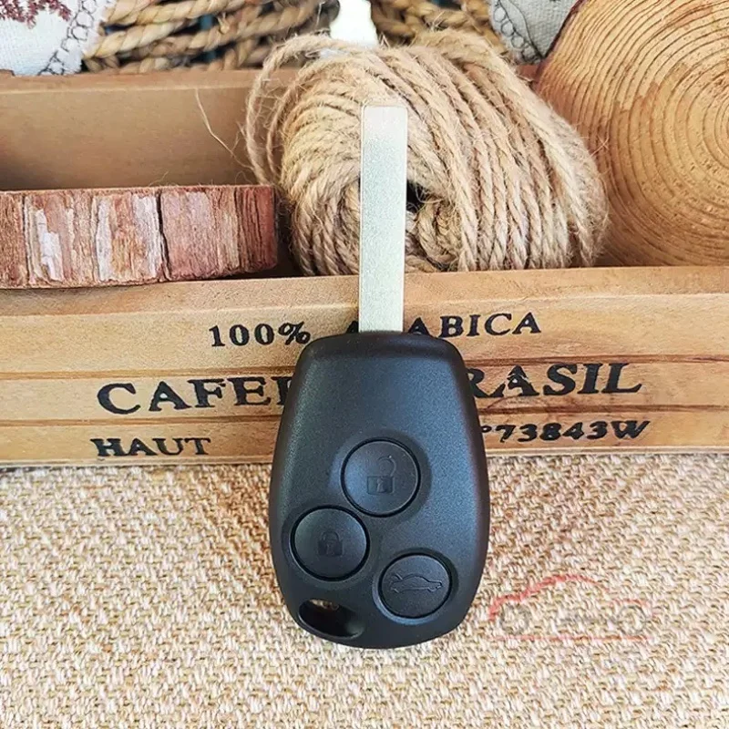 Car remote control housing, button switch housing, suitable for Renault Clio Trafic Twingo Kangoo Master Modus Dacia Duster Sand