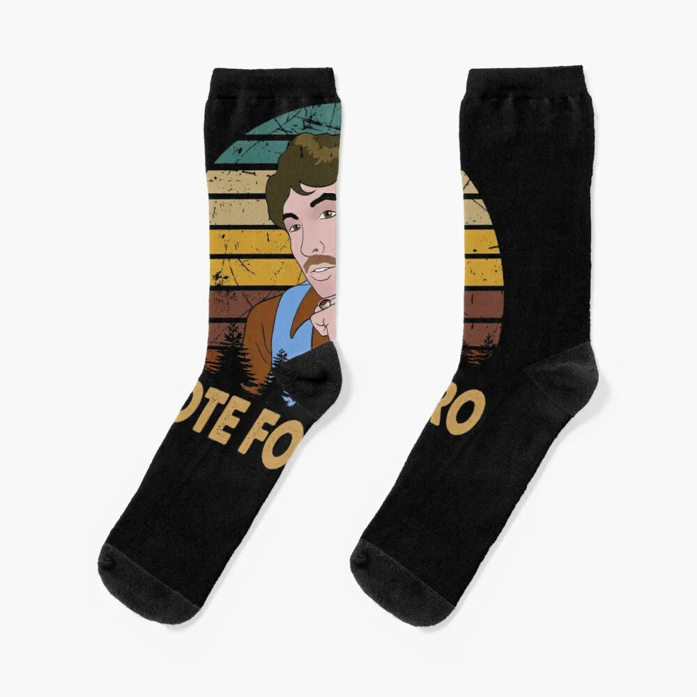 

napoleon art dynamite vintage retro vote for pedro Socks Gifts For Men
