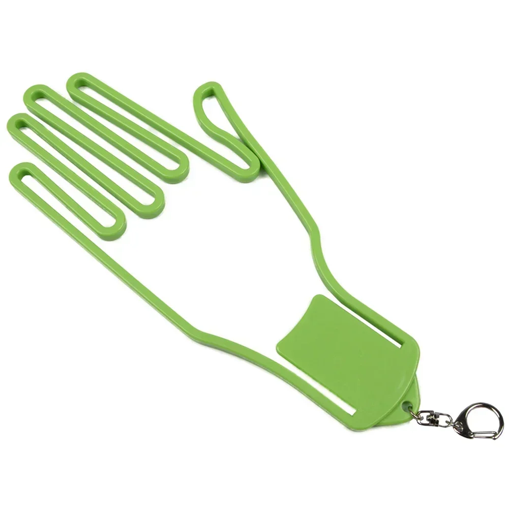 Golf Glove Rack Buckle High Strength Glove Hanger Speed Up Drying Portable Clip Onto Bag ABS 25*11.5cm Golf Accessories