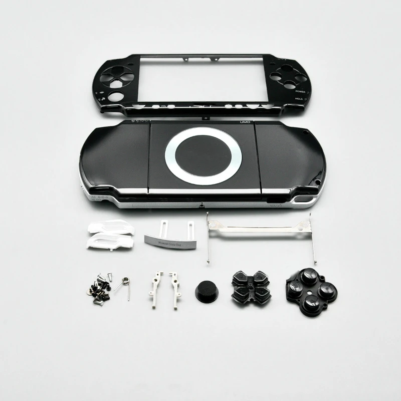 

Корпус с набором кнопок для замены, комплект для ремонта консоли PSP 2000, лицевая панель, детали корпуса для Sony 2000.