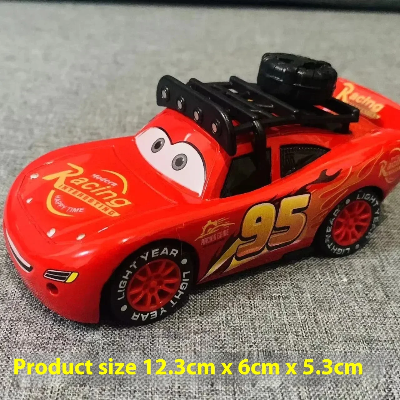 Disney Pixar Cars 3 Electric Toy Car Lightning Mcqueen quattro canali Cross-country telecomando modello di auto giocattoli per bambini Gif