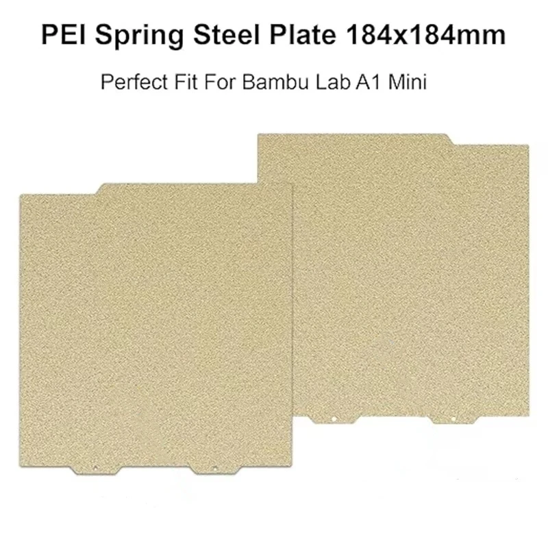 184 A1 Mini For Bambu lab Build Plate Double Sided PEF Star PEF Flake Magnetic Spring Steel Bed 257 For P1P P1S X1 X1C Bambulab