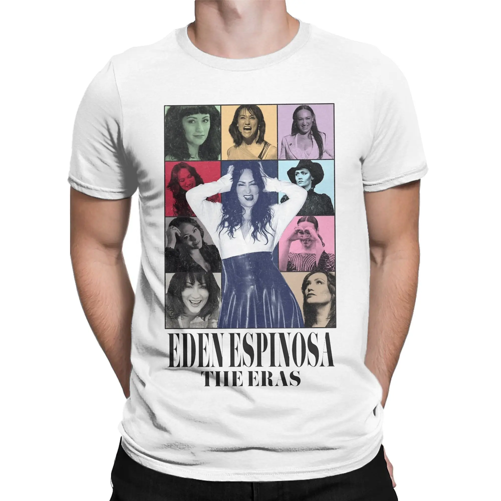 Men's T-Shirts Eden Espinosa Eras Fashion Cotton Tees Short Sleeve  T Shirts Crew Neck Clothes Plus Size