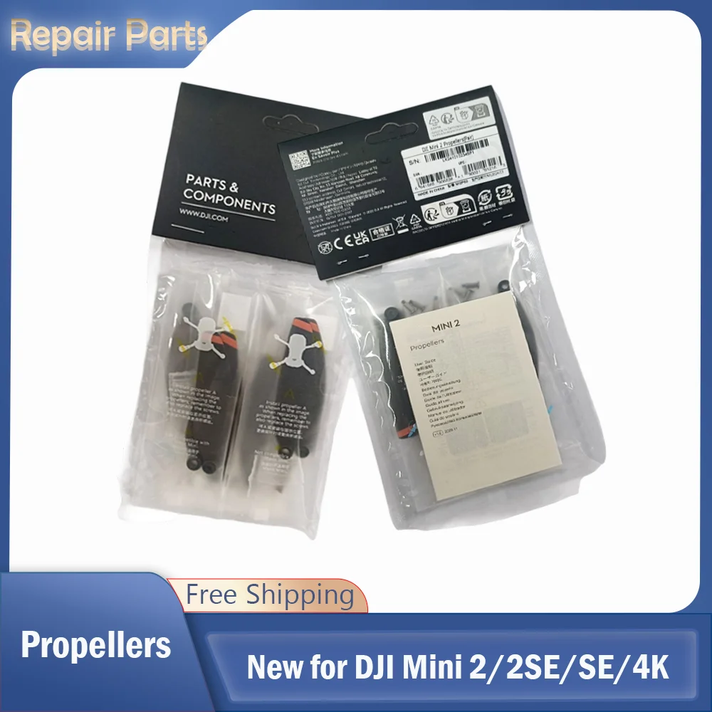 1/2/4 Juego de nuevas hélices con tornillo para Mini 2/Mini 2SE/Mini SE/Mini 4K 4726 palas de hélice de bajo ruido accesorios para drones de ala