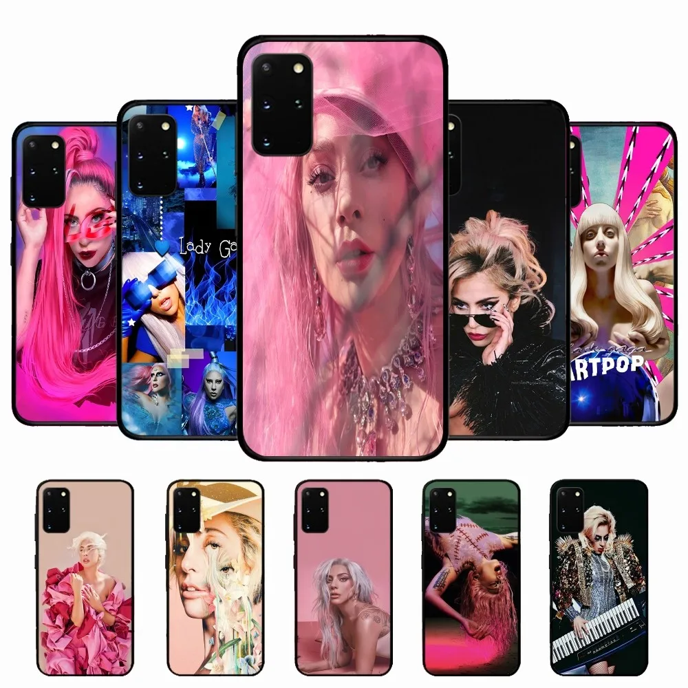 L-Lady G-Gaga Singer Phone Case Silicone PC+TPU For Samsung S10 20 30 22 23 24 Plus Lite Ultra Cover