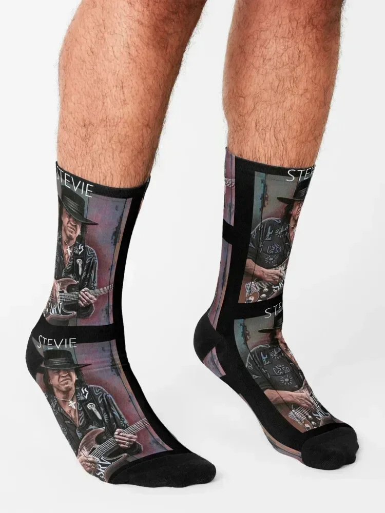 STEVIE RAY VAUGHN Socks sports stockings summer sport New year's Socks For Man Women's