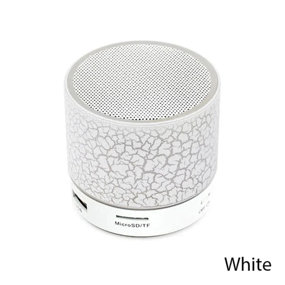 

Wireless mini colorful crackle speaker portable and durable LED lights for a vibrant music experience gift choice