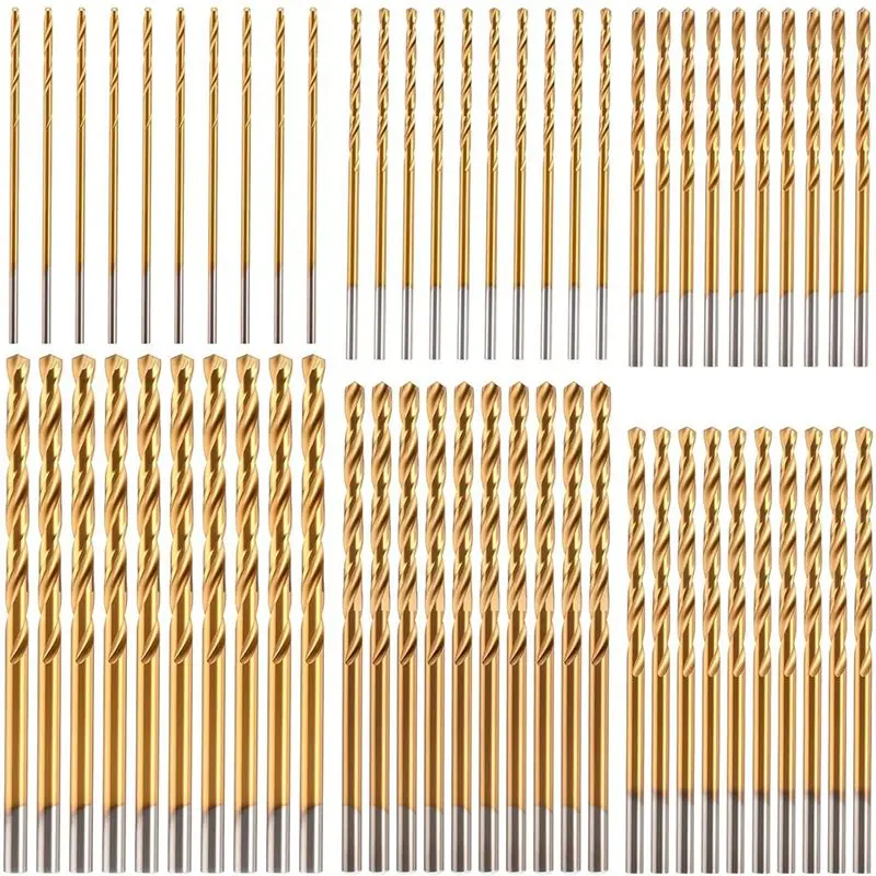 新登場-120個入りマイクロドリルビットセット-3-64-1-8インチ高速鋼hssドリルビット-木材、金属、鋼、プラスチック、アルミニウム合金用