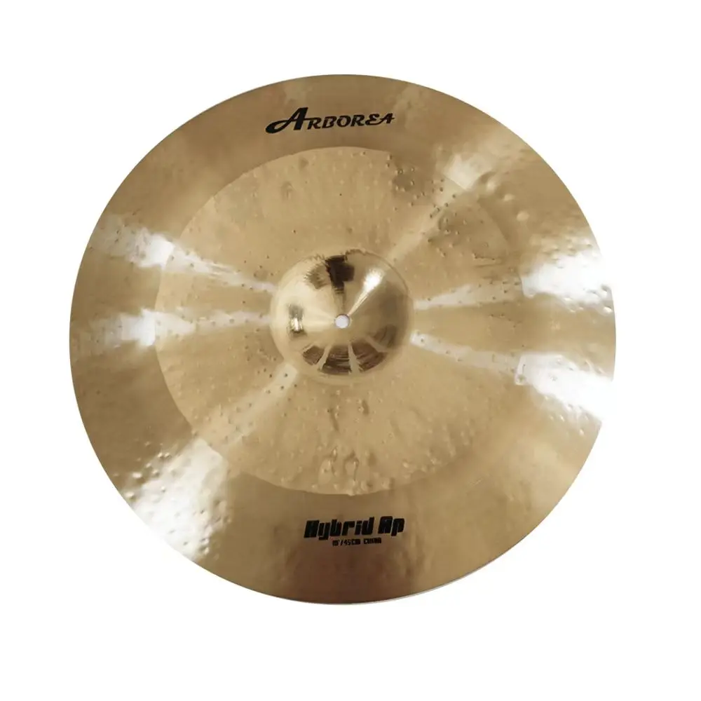 Arborea Professional Cymbal-Hybrid Ap Series China Cymbal 14-19 inch Bronze Cymbal Effects Stacks Trash Sound Drum Accessories