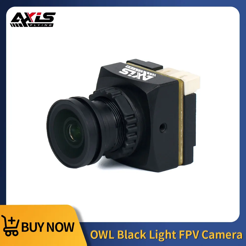 

Axisflying OWL Black Light FPV Camera CVBS Coaxial HD Module 135 Viewing Angle for RC Drone Quadrotor Accessories