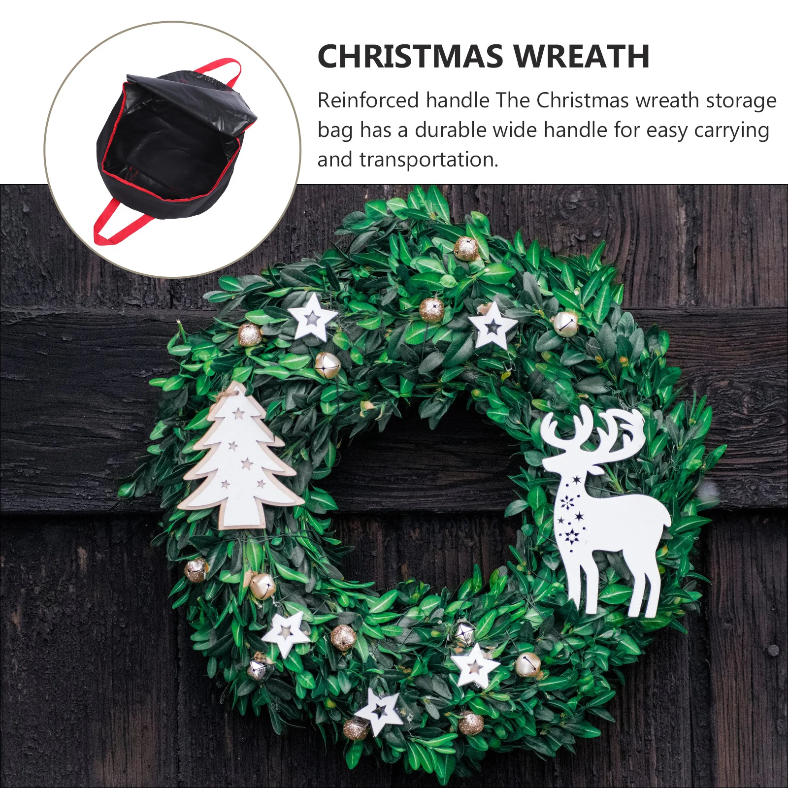 

Christmas Decoration Storage Foldable Tree Wreath Wreaths Bags for Organizer Holiday