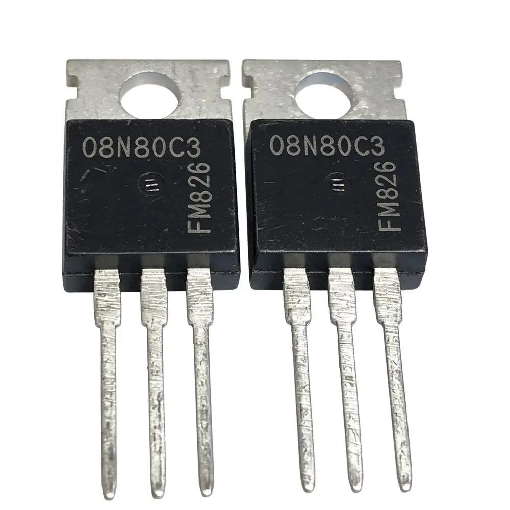 5piece 08N80C3 SPP08N80C3 800V 8A TO-220