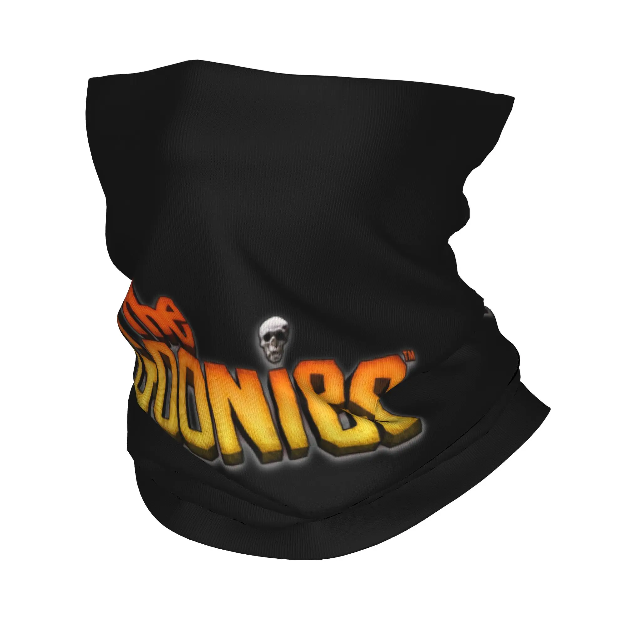 Braga de cuello personalizada The Goonies Never Say Die para esquí y ciclismo, para hombre y mujer, bufanda envolvente, calentador de cabeza con diseño de calavera pirata