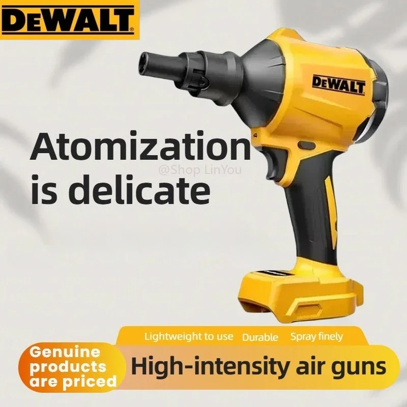 Бесщеточный воздуходувка Dewalt, беспроводной пистолет для удаления пыли с насадкой, многофункциональный инструмент для надувания пыли (без аккумулятора)