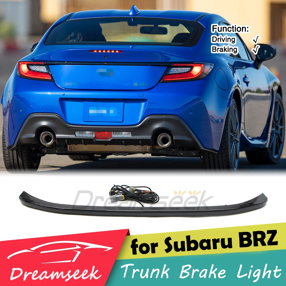 LED Rear Door Trunk Tail Light for Subaru BRZ Toyota GR86 2022+ Reflector Brake Lamp Driving Lights Taillight Auto Accessories