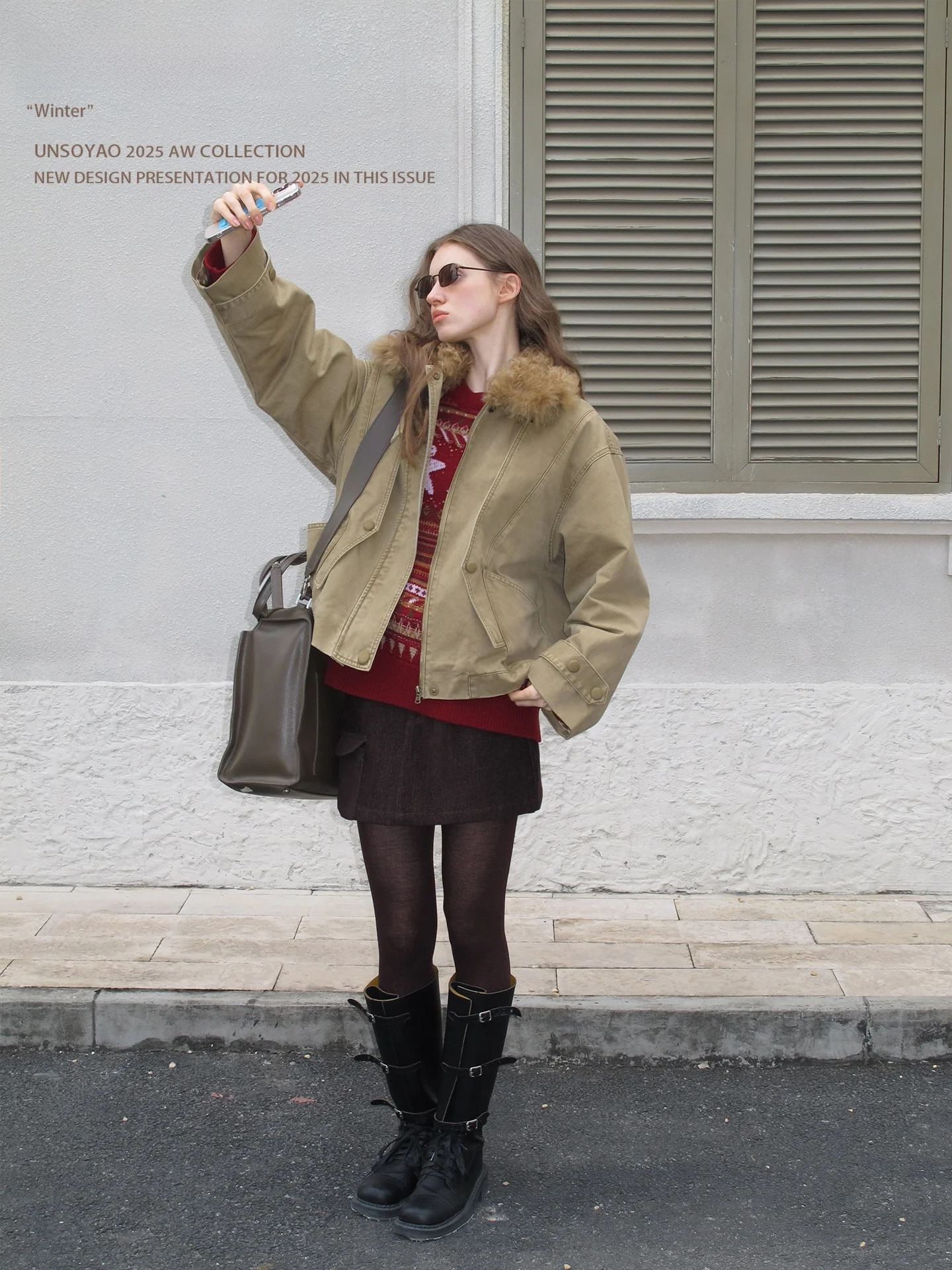 

Heavyweight Cotton Workwear Jaet Real Wool Stand Collar 30 Pieces Long Sve Mid-Length Zipper Closure Women's Coat