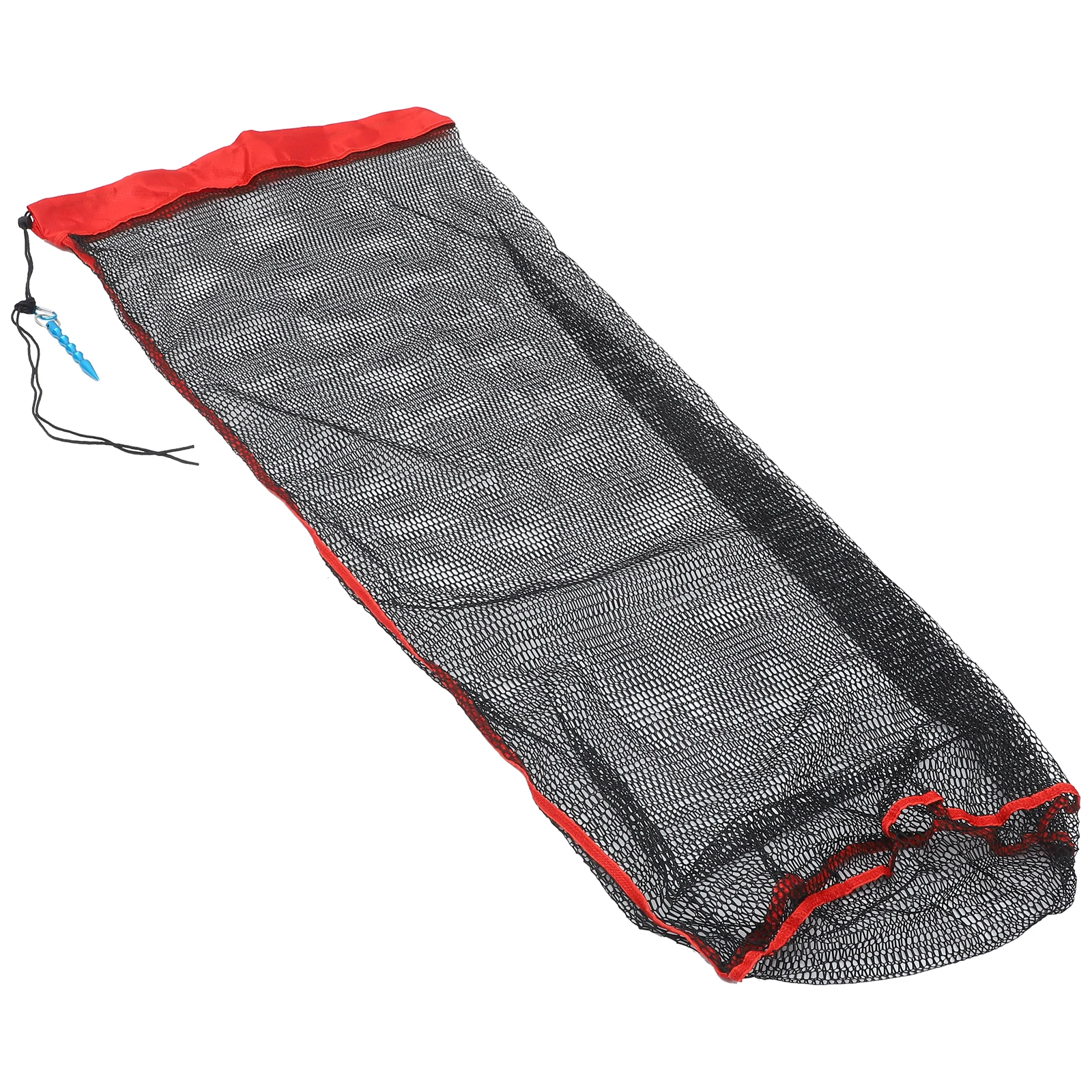 

Fishing Net Bag Large Capacity Foldable Mesh Netting Nylon Fish Guard Basket Hidden Supplies Men Gift