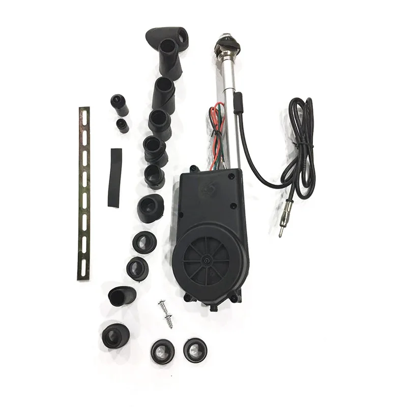 Universal Car Auto SUV AM FM Radio Electric Power Automatic Antenna Aerial Kit 12V Exterior Vehicle Aerials Pro Auto Replacement