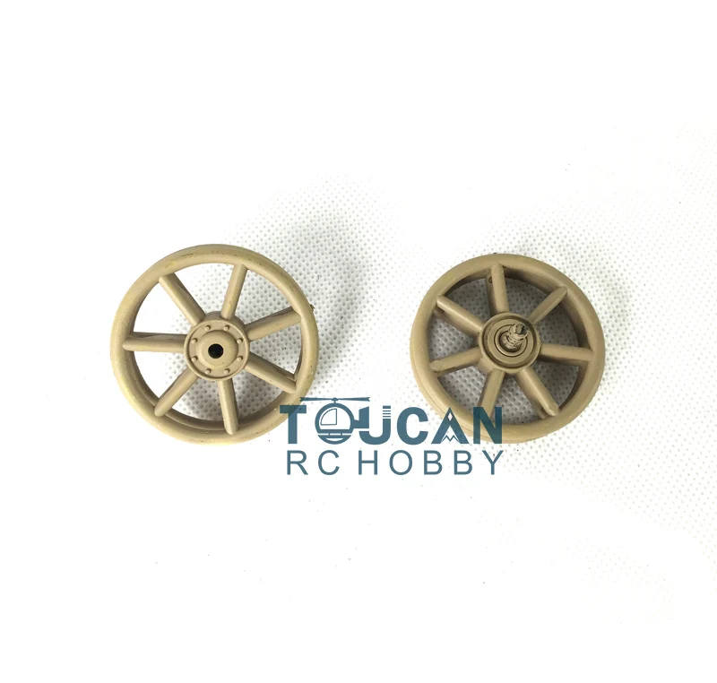 

Heng Long One Pair Plastic Idler Wheels Spare For 1/16 Scale German IV F RC Tank 3858 TH00284