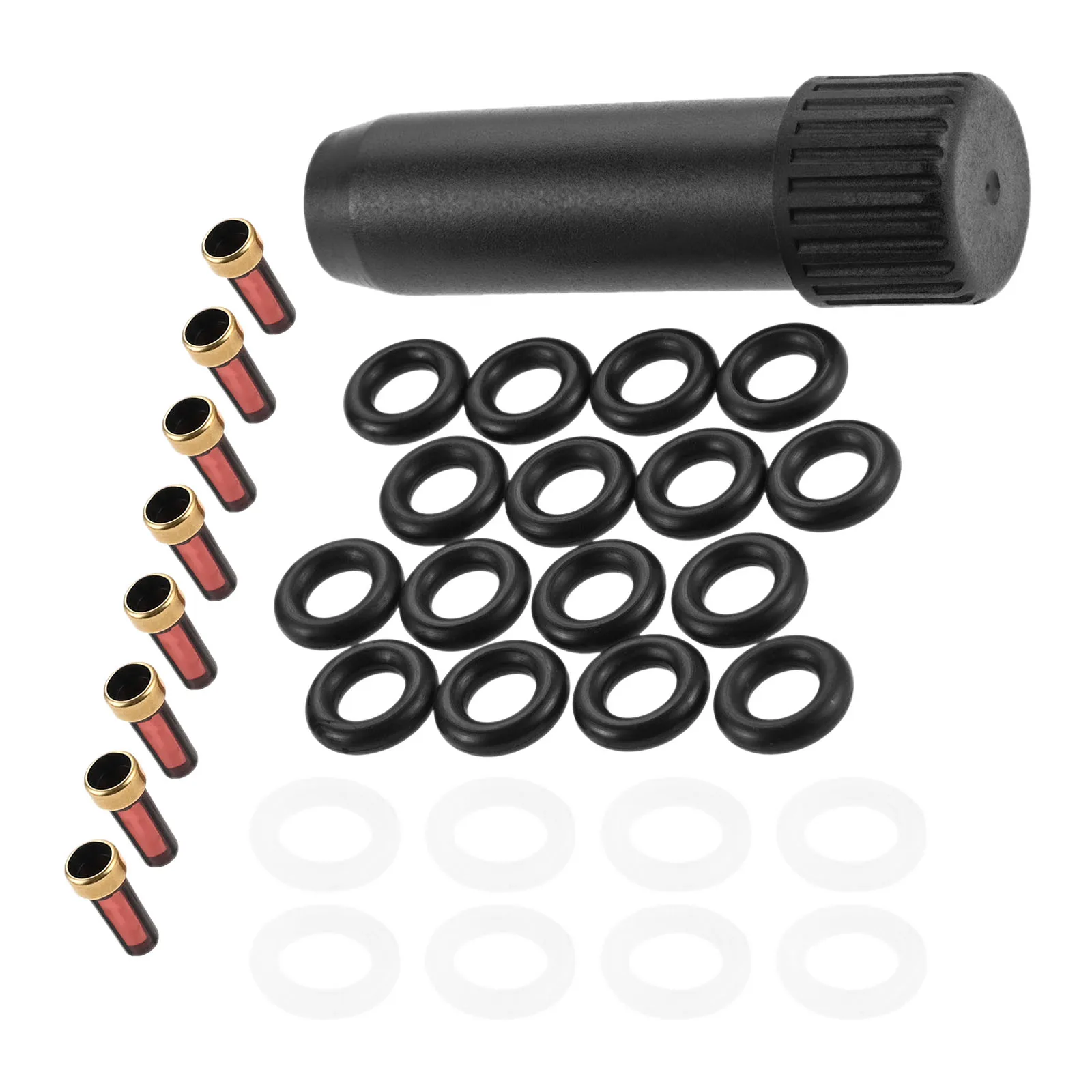 Kit de herramientas de sellado de reparación de inyector de combustible V8 para BMW 540i E39 E60 740i E38 E65 740iL X5 Z8 Land Rover Range Rover 0280155823 FJ754