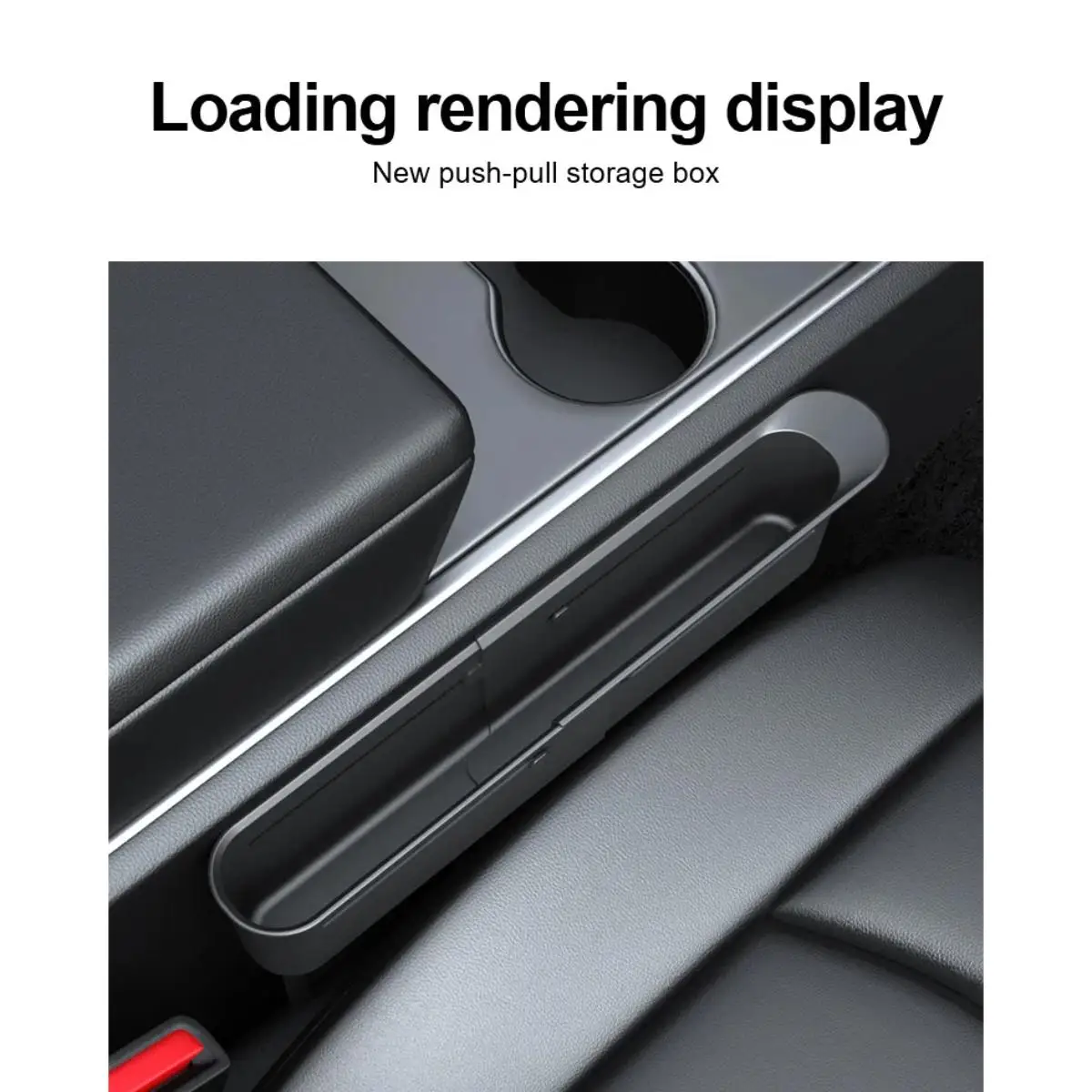 تعديل مقعد السيارة الفجوة صندوق تخزين العالمي السيارات فتحة المنظم للسائق الرسن الهاتف مفتاح الجيب الملحقات الداخلية #3