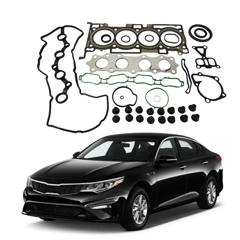 G4KH G4KJ Engine Overhaul Gasket Set 20910-2GK06 For Kia Sorento Optima 2015-2018 Manifold Gasket Camshaft Seal Kit