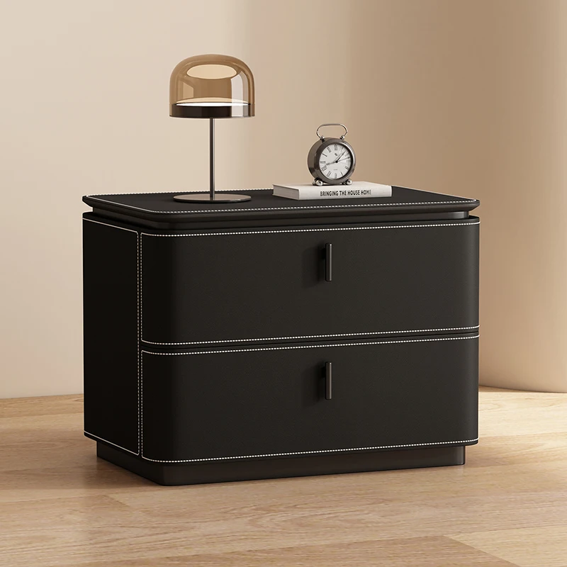 ديكور بسيط بجانب السرير، مساحة تخزين، أدراج متحركة، طاولة ليلية، طاولة فاخرة حديثة، أثاث غرفة نوم De Chevet