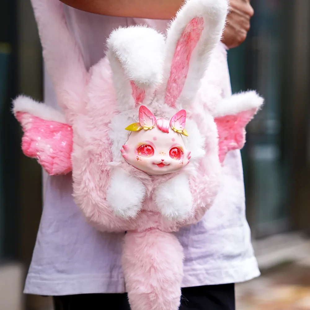 

Kawaii Plush Elf Backpack Stuffed Doll Kids Women Bag Shoulder Bag Mini Knapsack Bags Gifts for Girlfriend