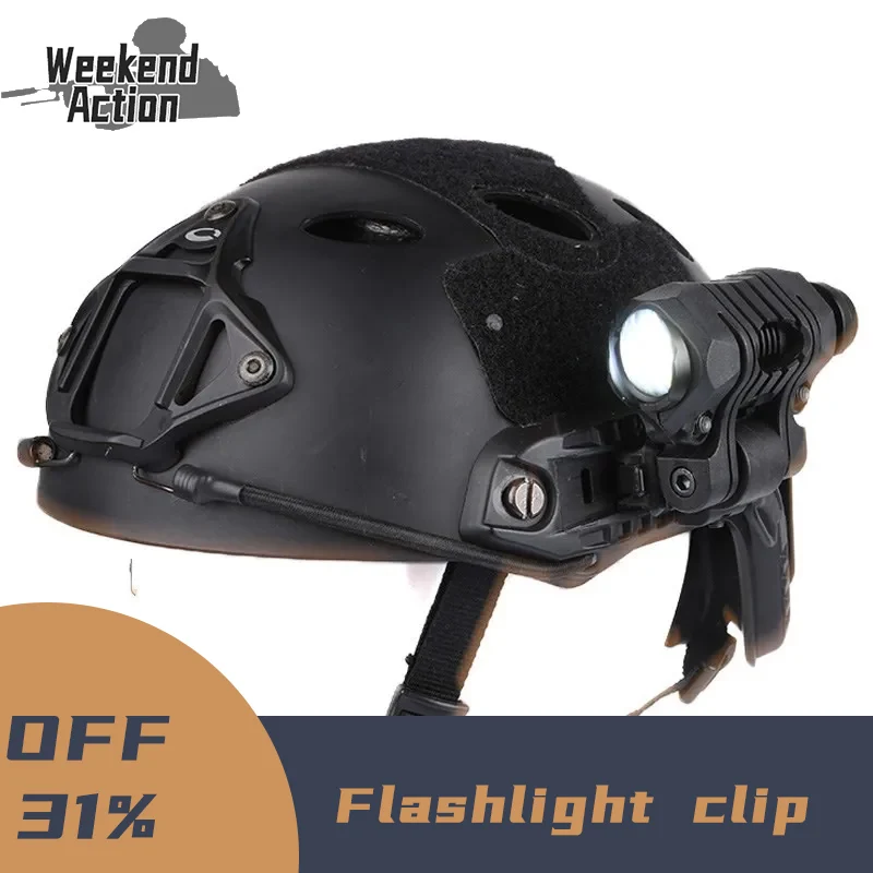 

WADSN Tactical AIrsoft Strobe Consant Momentary Helmet Lamp With white Scout light Helmet Lamp FAST Hunting Helmet Flashlight