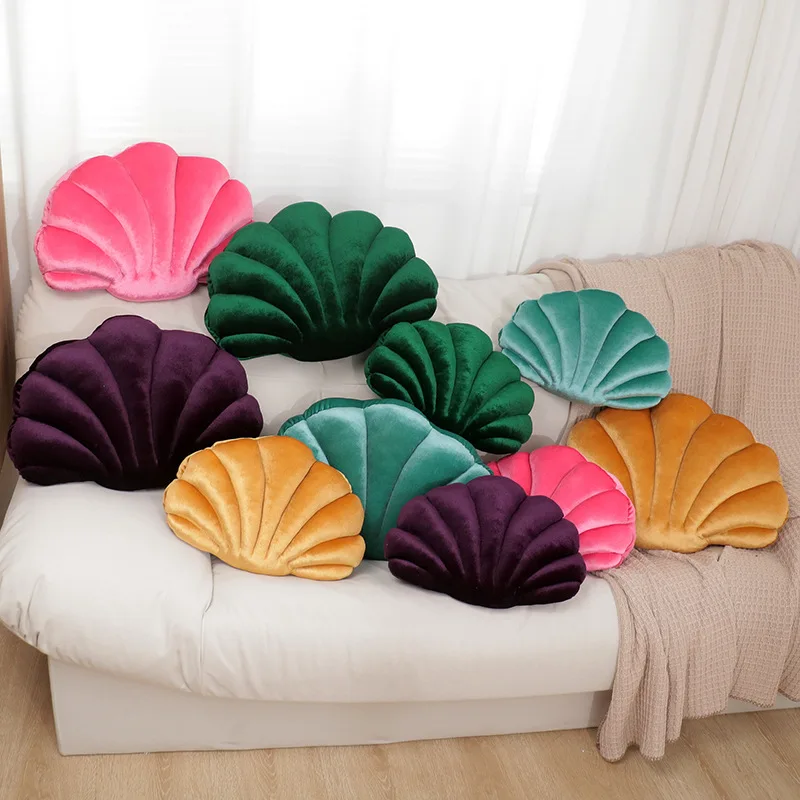 

Ins Internet Celebrity Korean Velvet Shell Creative Exquisite Soft Pillow Sofa Office Cushion Cartoon Gift Bay Window