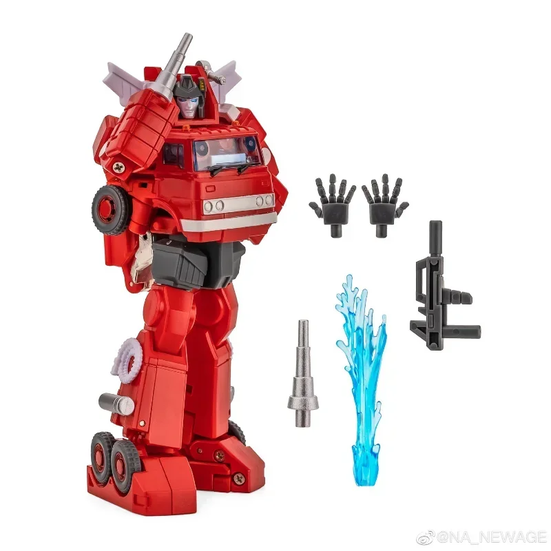 

NewAge Toys Transformation NA H46 Backdraft Inferno G1 Action Figure Robot Toys