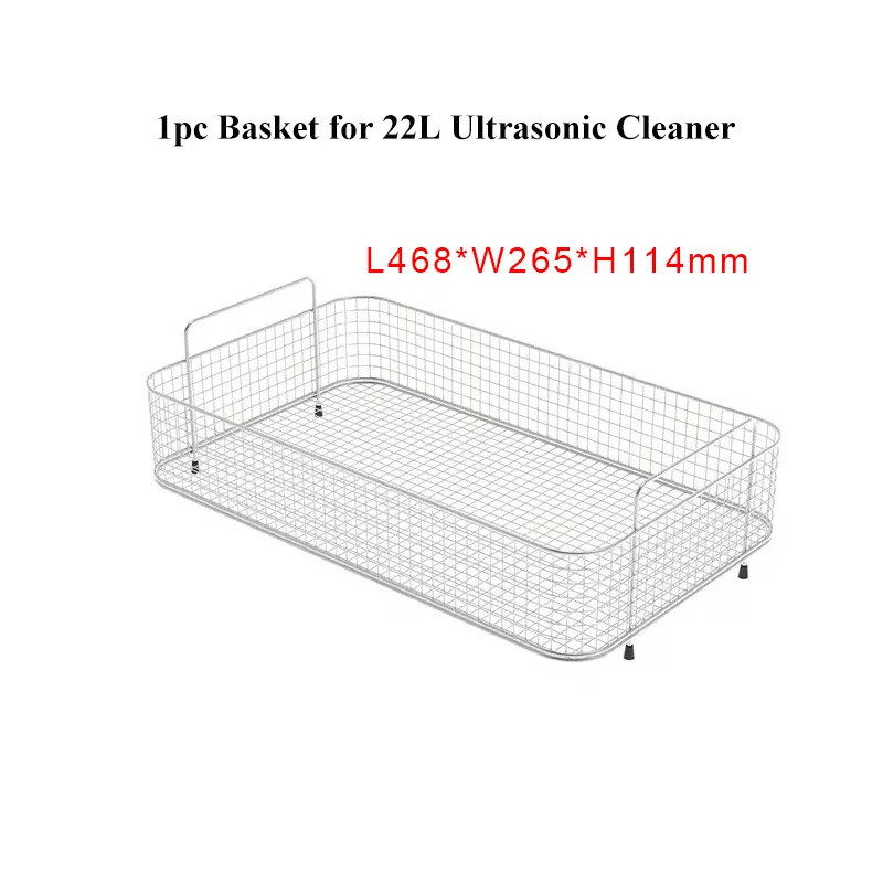 0.8L 1L 2L 3L 4.5L 6.5L 10L 15L 22L 30L RVS Ultrasone Reinigingsmanden Ultrasone Reinigingsmachine Mand Mesh