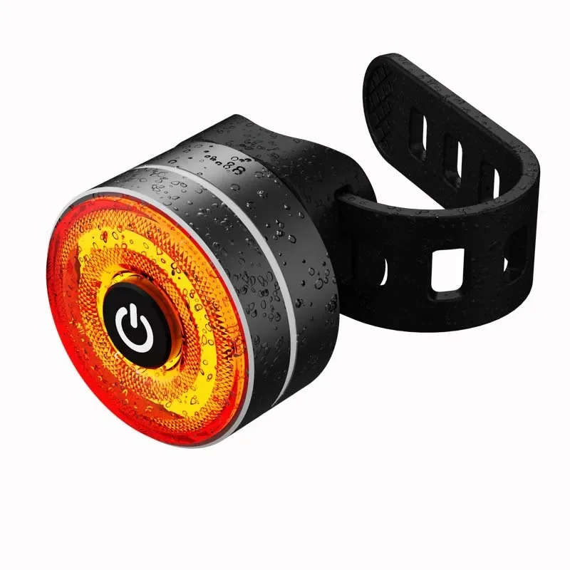 

New Red Bicycle Tail Light Safety Warning Light for Riding Mountain Bike Lights Outdoor Sports LED Rear Light Visibility Aid
