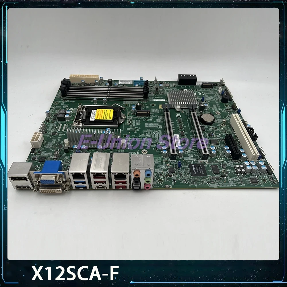 

Поддержка серверной материнской платы 10th i9 W-1200 W480 X12SCA-F