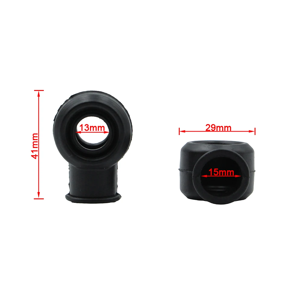 4 Pcs Turn To Rod Ball Joint Rubber Dust Boot Covers For Polaris Sportsman 500 700 700 Magnum 500 1998-2012 Linhai 260/300 ATV image 2