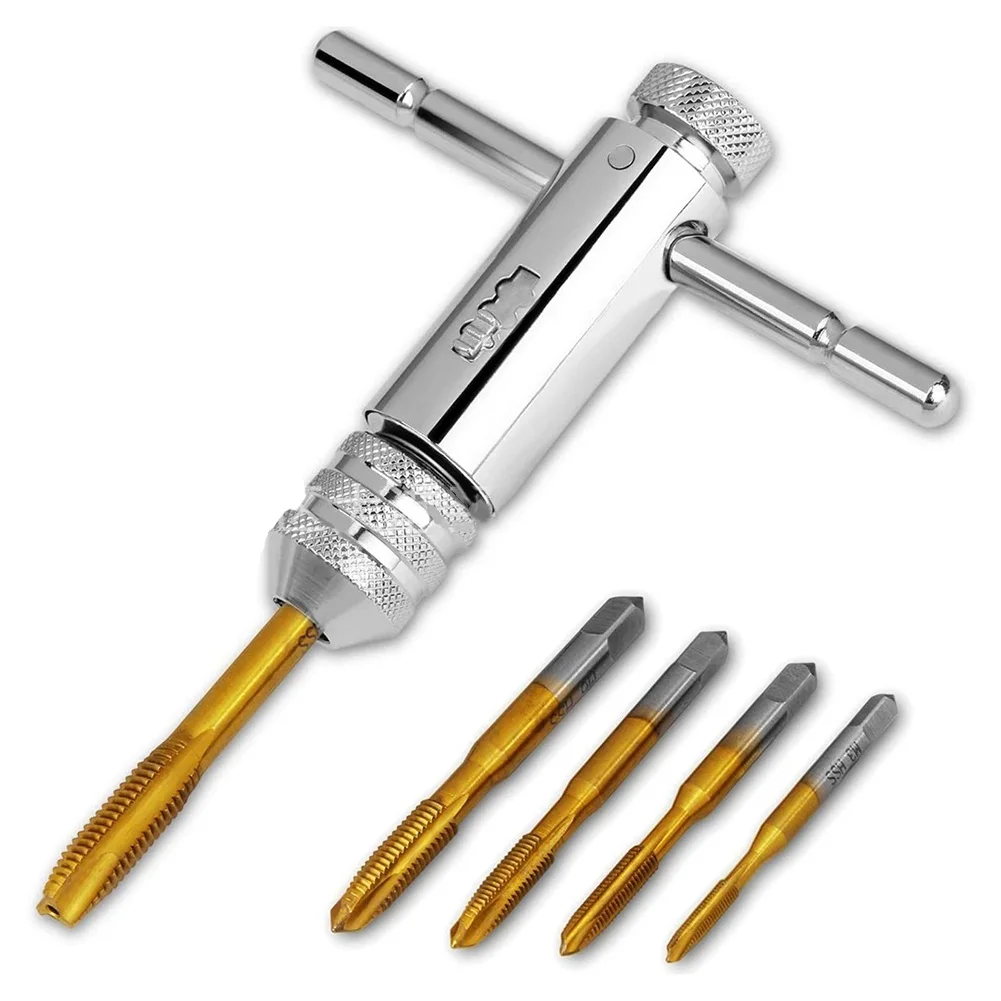 

Adjustable Wrenches Drilling And Tapping Alloy Steel Drilling And Tapping Sturdy And Durable Tap Ratchet Wrench