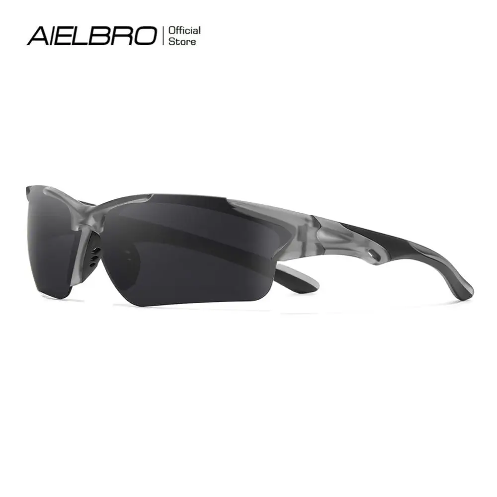 

AIELBRO Outdoor Sports Man Sunglasses Fishing Glasses Uv400 Goggles Women Road Bicycle Eyewear Mountain Bike Cycling Shades