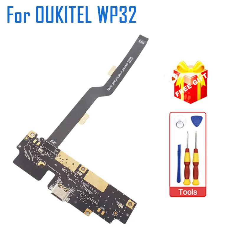 

New Original OUKITEL WP32 USB Board Base Charging Plug Port Board With Main FPC Accessories For OUKITEL WP32 Smart Phone