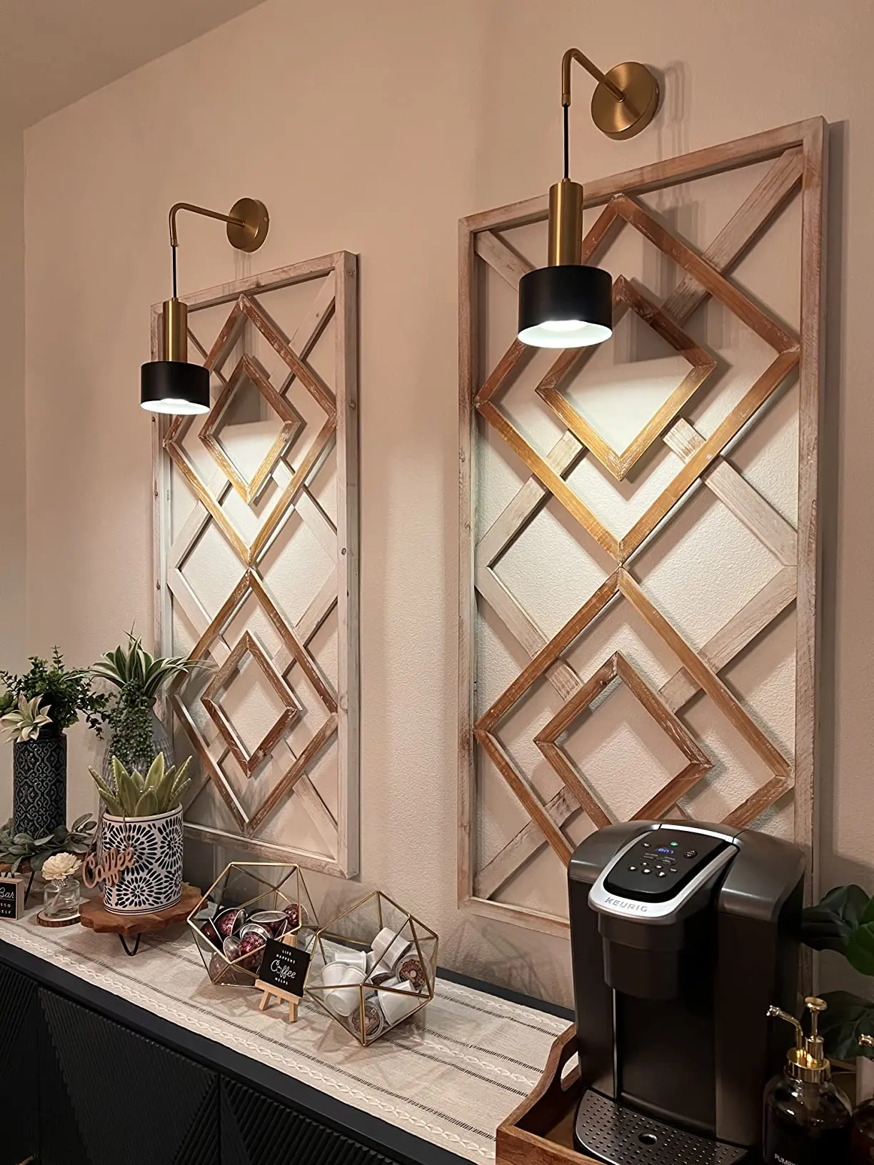 Lámpara de pared moderna y ajustable para mesita de noche, candelabro de lujo nórdico de color negro y dorado para pasillo e interior, E27