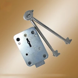 140 Double Flagpole Special Key Anti-theft Lock Household Safe Vault Door Safe Leaf Lock Escort Car Lock