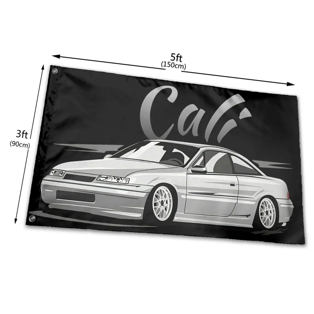 Glstkrrn Calibra Outdoor Banner Flag Funny Polyester Flag Garden Lawn Outdoor Decorative Flag